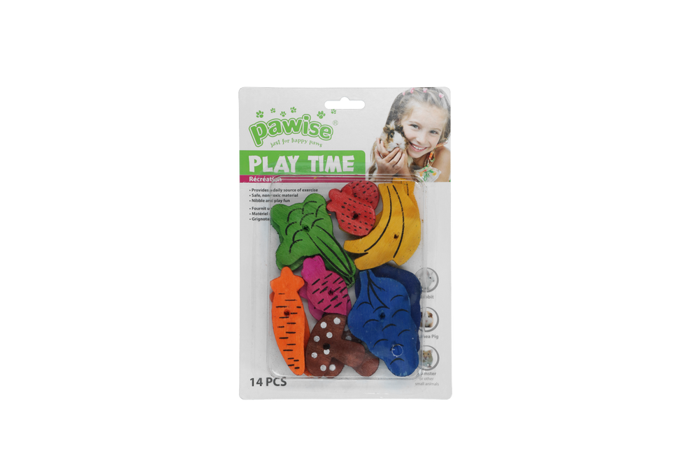 Pawise Play Time Small Pet Fruit & Veggie mix