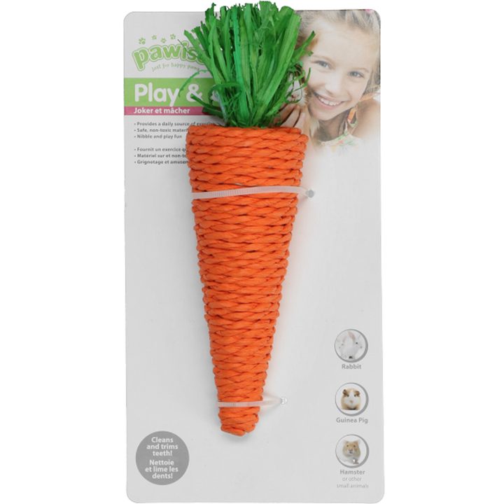 
  Pawise Play & Chew Carrot - artikelnummer PAWI39152
