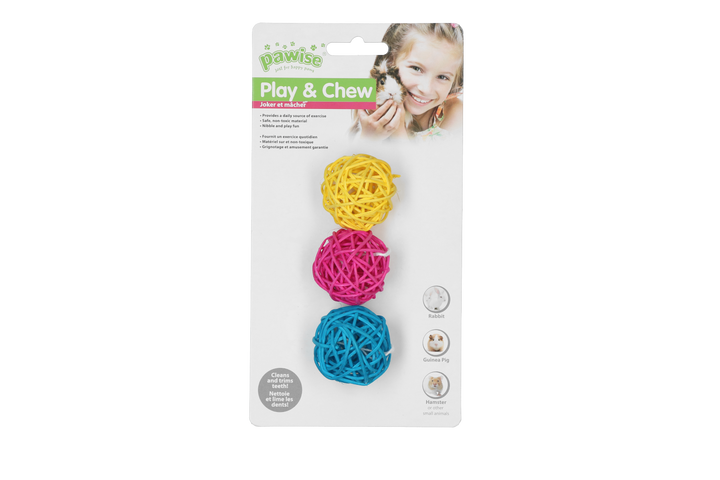 
  Pawise Play & Chew Balls - artikelnummer PAWI39153
