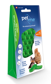 Pet+Me Cat Hair Brush Lang haar Groen