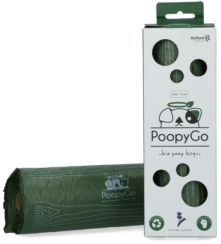 
  PoopyGo Eco friendly Tissue Box Lavendelgeur (300 st) - artikelnummer POOP019
