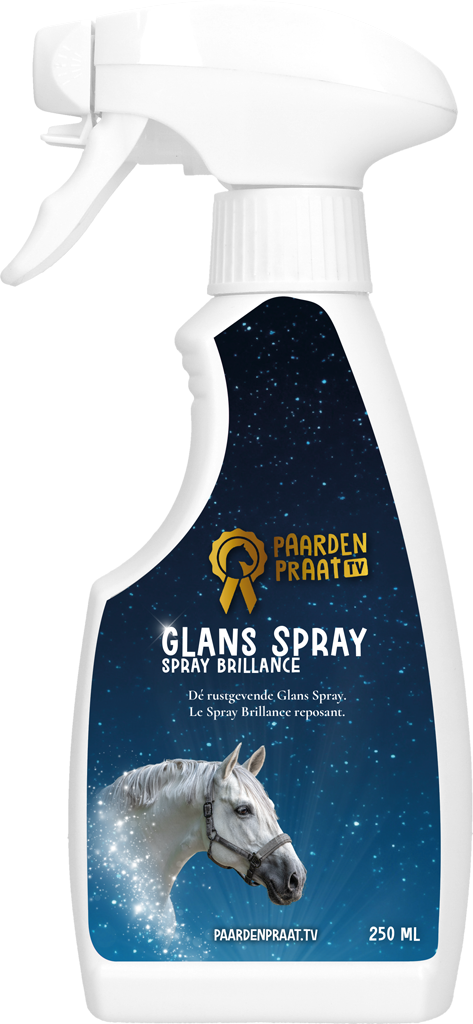 
  Paardenpraat TV Glans Spray 250 ml - artikelnummer PRAA02650

