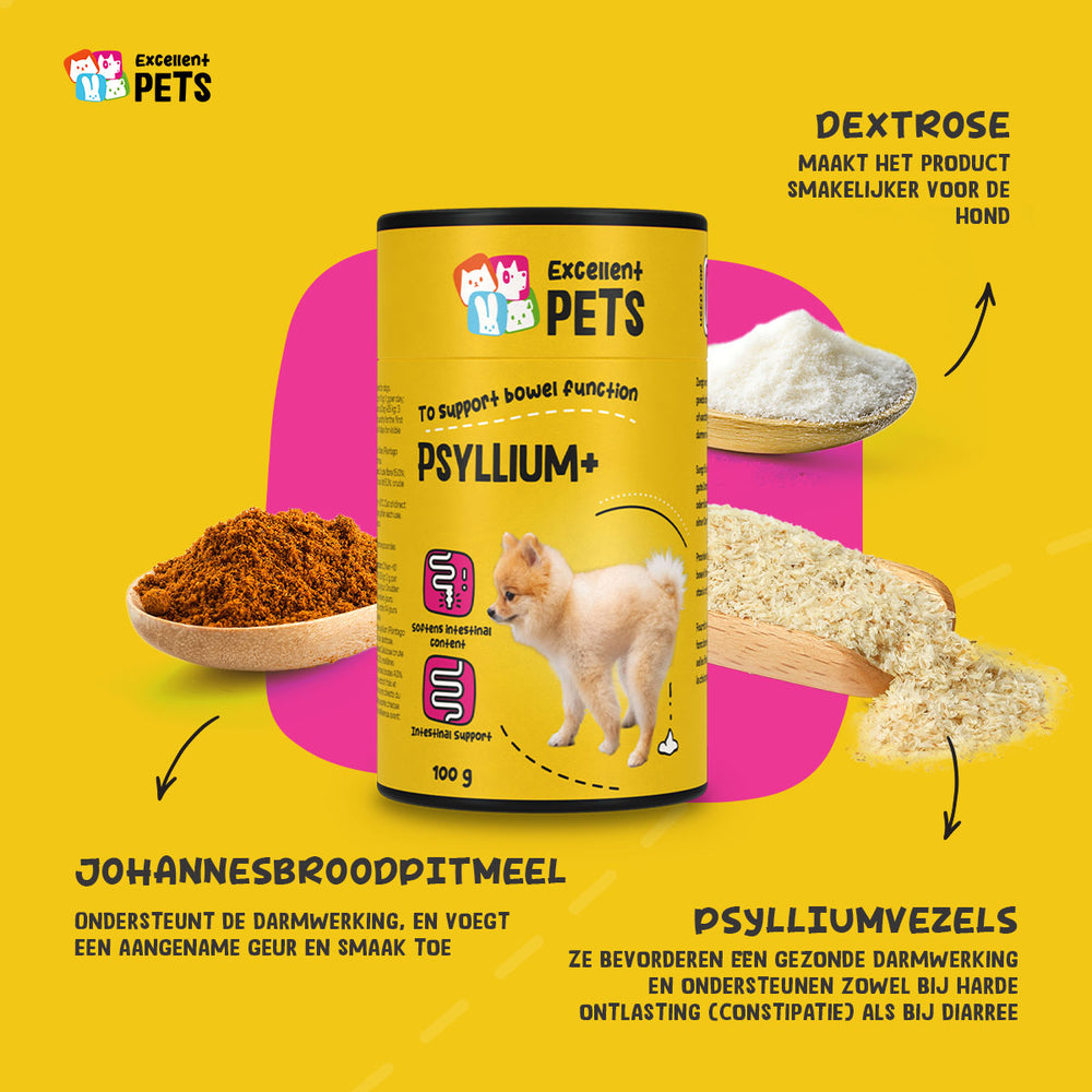 Excellent Pets Dog Psyllium+ 100 g