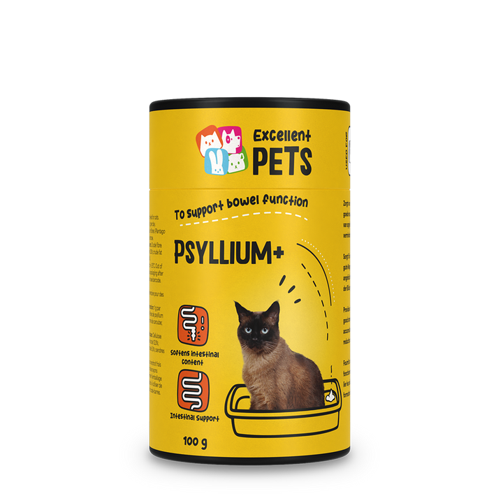 
  Excellent Pets Cat Psyllium+ 100 g - artikelnummer PSYL006
