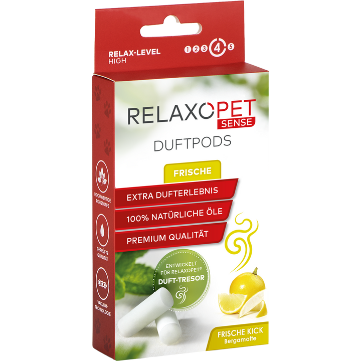 
  Relaxopet Sense Scent-Pods Relax Calming Bergamot - artikelnummer RELA0161
