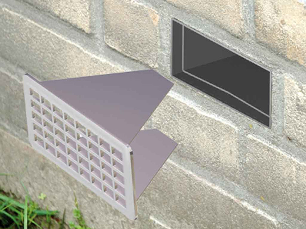 RenoFix RVS Renovatierooster 5 x 10,5 cm