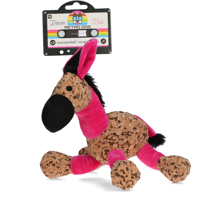 
  Retrodog Donkey Roze M - artikelnummer RETR0011
