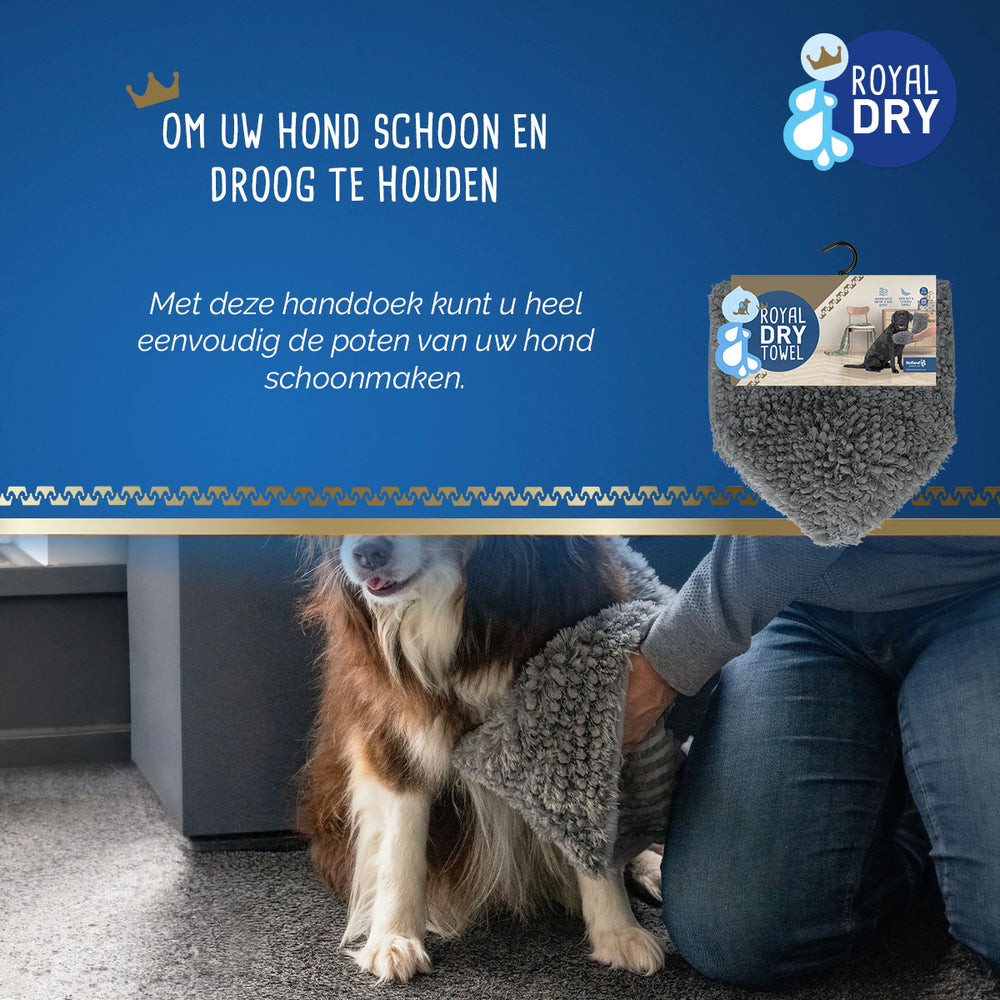 Royal Dry Handdoek Voor Honden