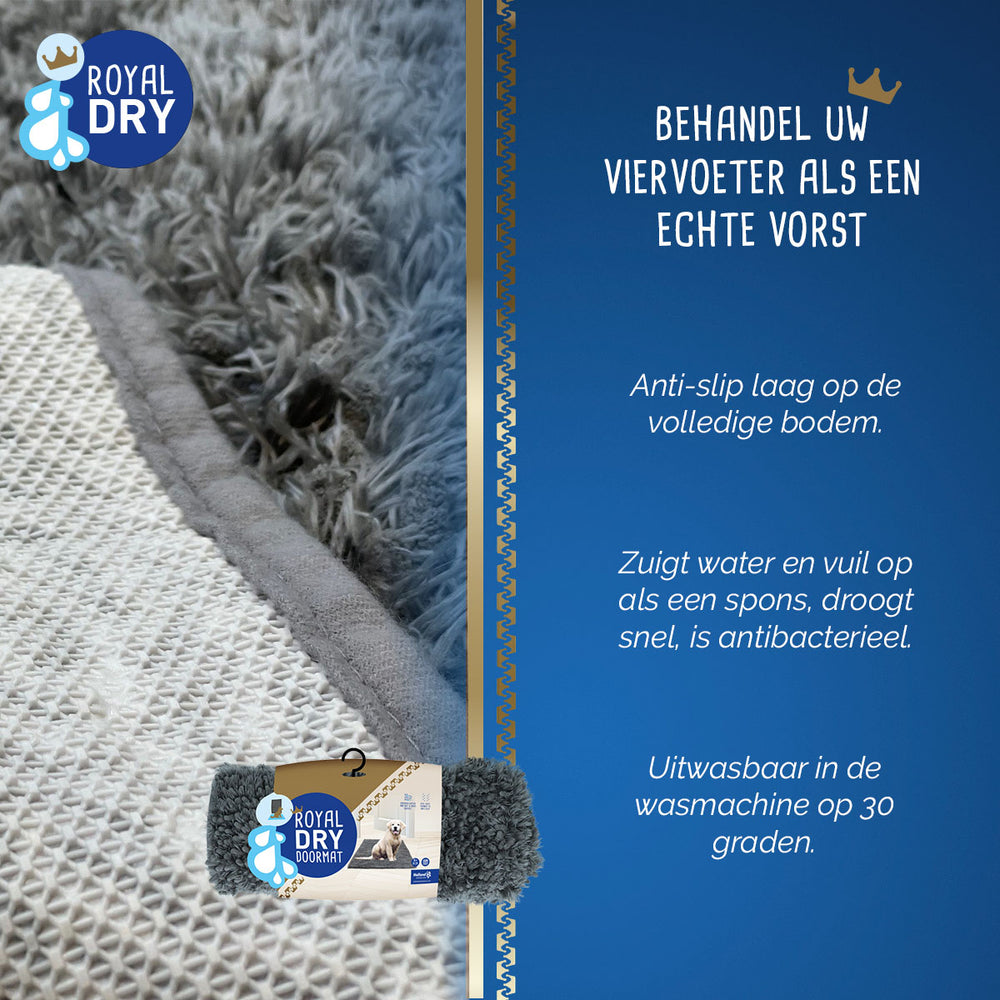 Royal Dry Deurmat Voor Honden M