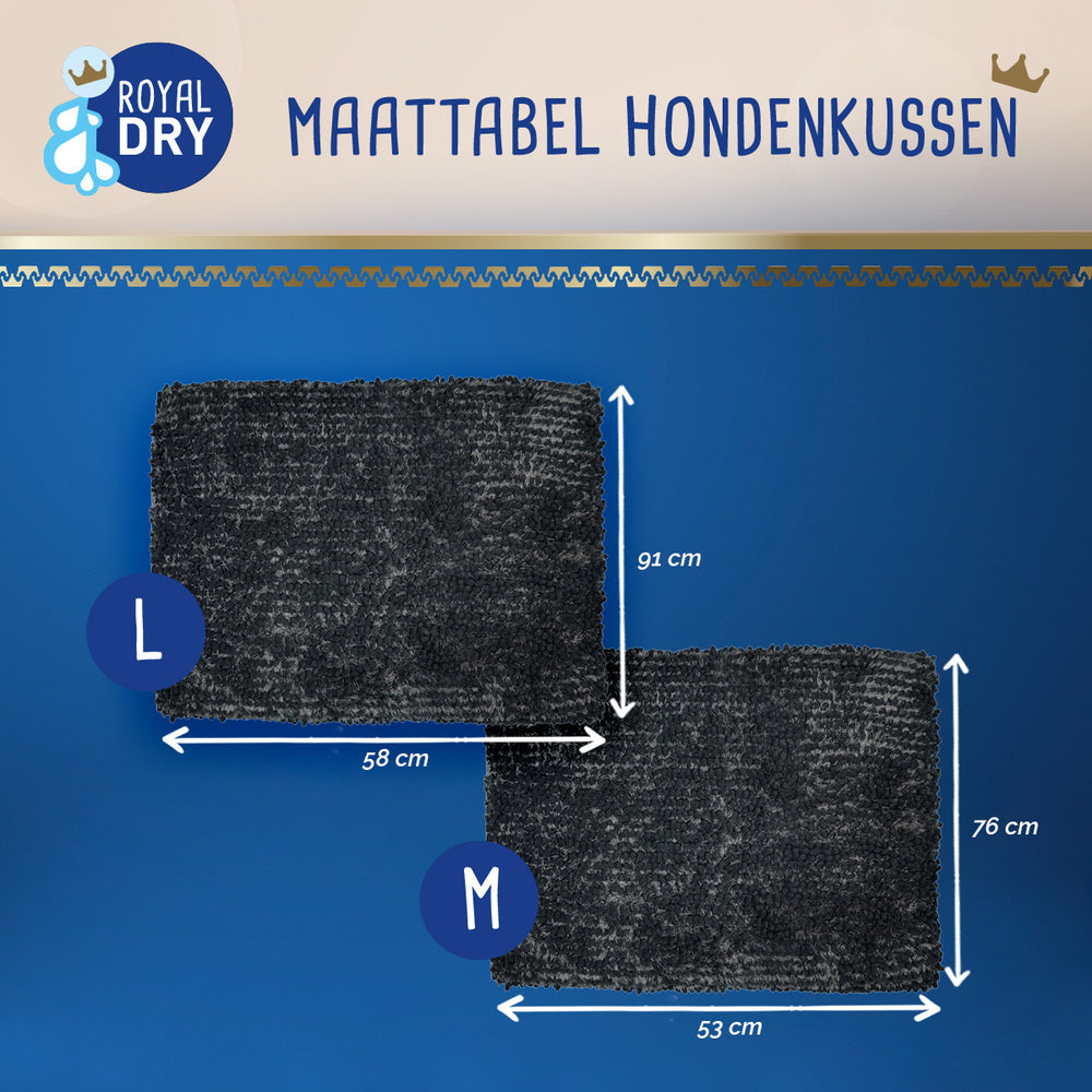Royal Dry Kussen Voor Honden M (76 x 53 cm)