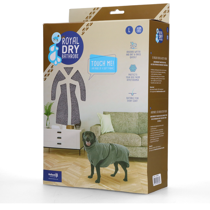 
  Royal Dry Badjas Voor Honden L - artikelnummer ROYA0034
