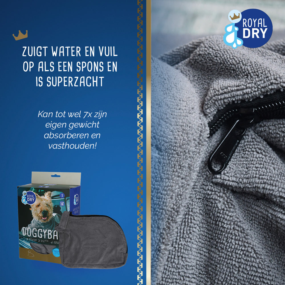 Royal Dry Doggy Bag Droogzak S