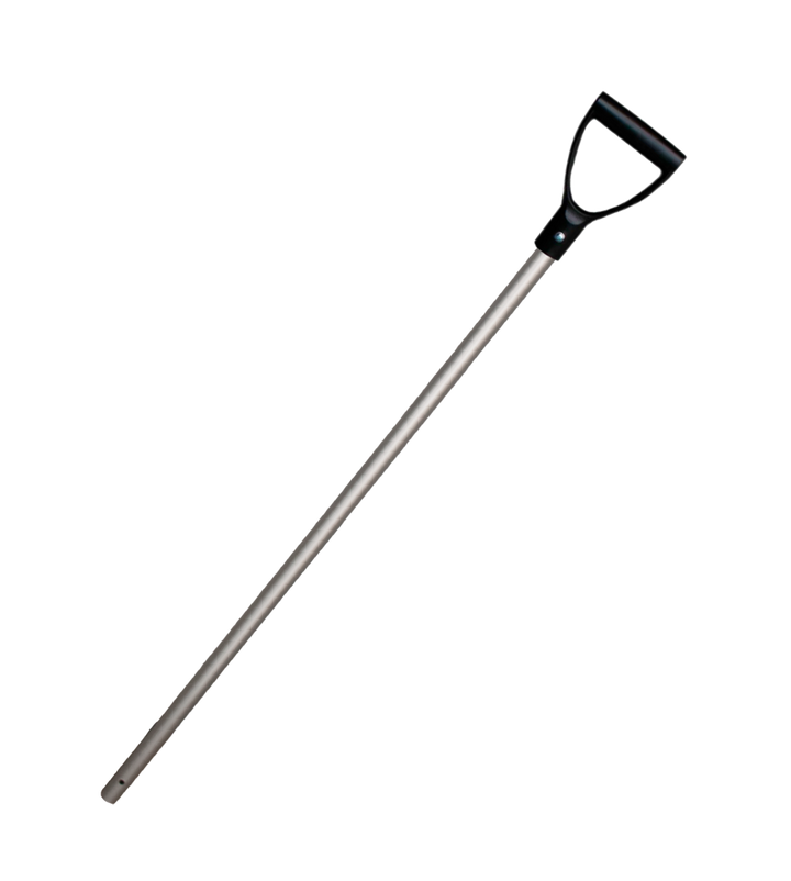 
  Schop steel aluminium 28x105 cm Zwart handvat - artikelnummer SCHO002K
