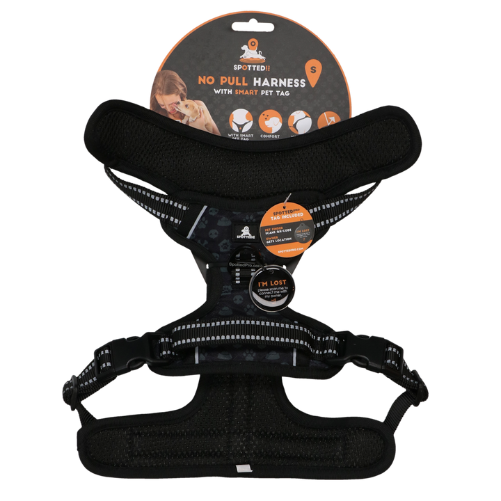 
  Spotted! Pro No Pull Harnas Donker Grijs S - artikelnummer SPOT0015B
