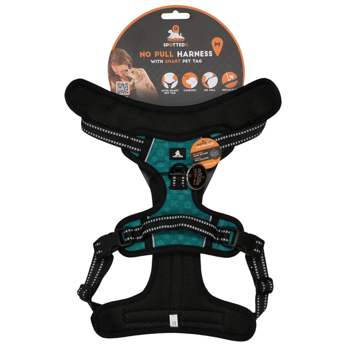 
  Spotted! Pro No Pull Harnas Groen M - artikelnummer SPOT0016C

