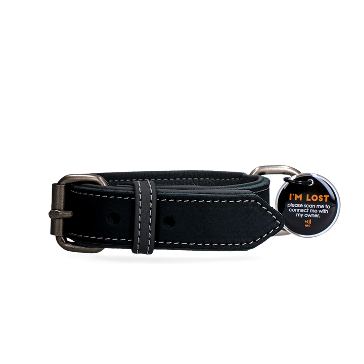 
  Spotted! Pro Leren Halsband Zwart 3 x 65 cm - artikelnummer SPOT0035A
