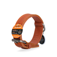 Spotted! Pro Leren Halsband Cognac 3 x 55 cm