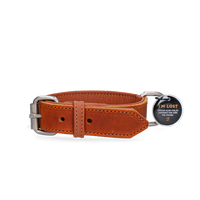 Spotted! Pro Leren Halsband Cognac 3 x 55 cm