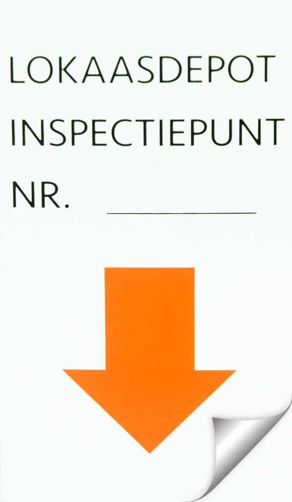 
  Sticker Inspectiepunt - artikelnummer STIC0045
