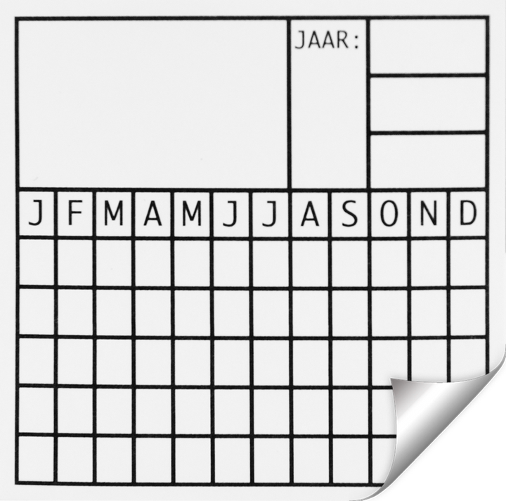 
  Sticker Datum - artikelnummer STIC0055
