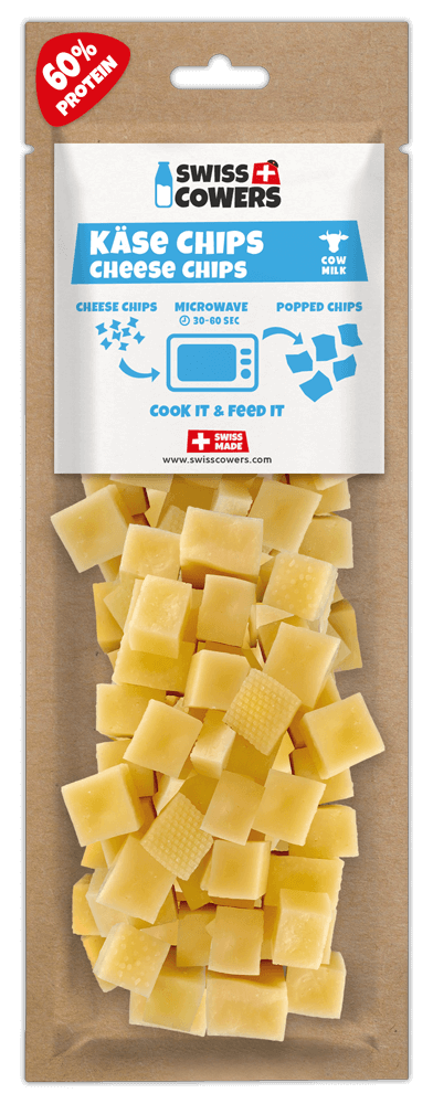 
  SwissCowers Cheese Chips - artikelnummer SWIS110115
