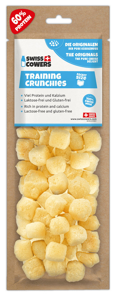 
  SwissCowers Cheese Crunchies Training Original (30 beloningen) - artikelnummer SWIS110300

