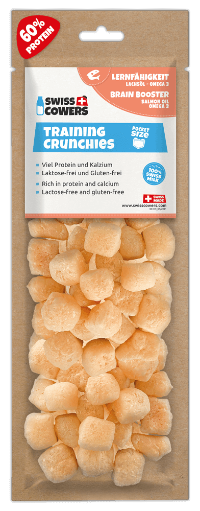 
  SwissCowers Cheese Crunchies Training Brain Booster (30 beloningen) - artikelnummer SWIS110310
