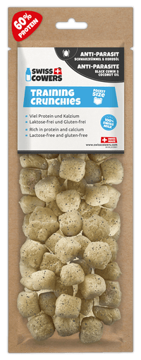 SwissCowers Cheese Crunchies Training Anti-Parasite (30 beloningen)
