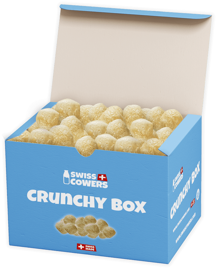 
  SwissCowers Cheese Crunchies Crunchy Box (118 beloningen) - artikelnummer SWIS110340
