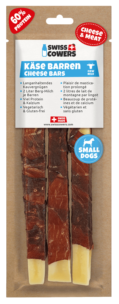 
  SwissCowers Cheese Bars Black Angus S - artikelnummer SWIS110650

