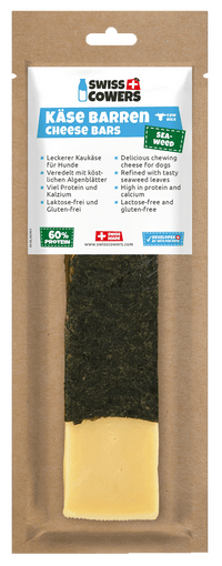 SwissCowers Cheese Bars Seaweed L