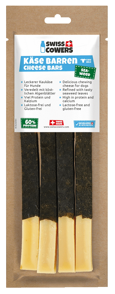 
  SwissCowers Cheese Bars Seaweed S - artikelnummer SWIS110750
