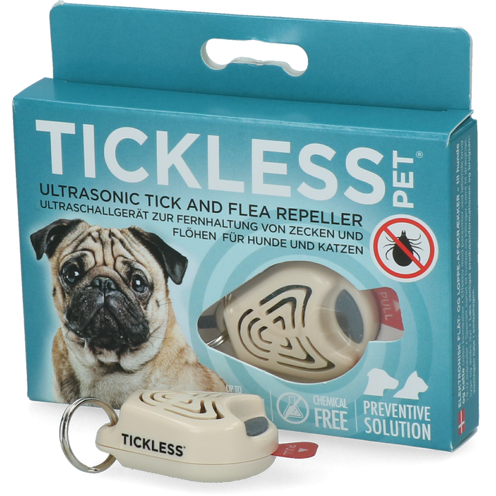 
  Tickless Pet minimaal 6 maanden bescherming Beige - artikelnummer TICK101BE
