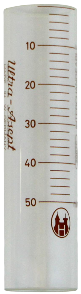 
  HSW Ultra-Asept Glazen Buis 5 cc - artikelnummer UAGL0005
