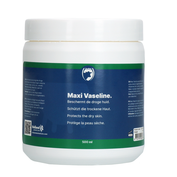 
  Excellent Maxi Vaseline 500 ml - artikelnummer VASE0500

