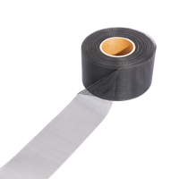 Ventilatieband RVS Zwart 30 m x 10 cm