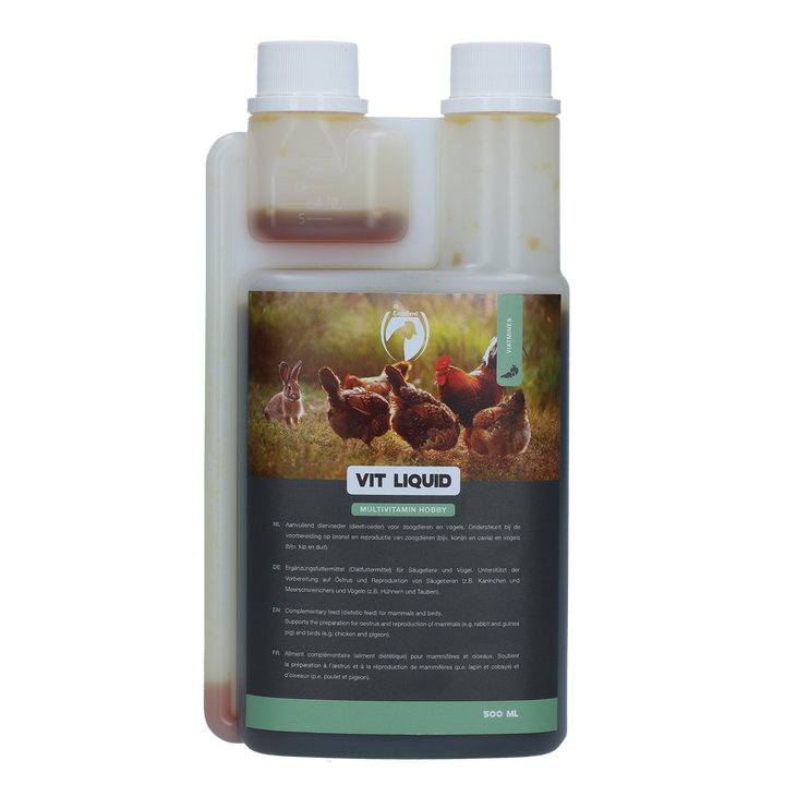 
  Excellent Vit Liquid Multivitamine Hobby 500 ml - artikelnummer VITL00500
