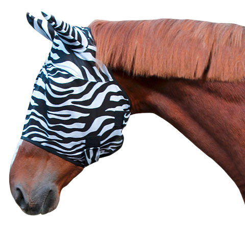 
  Vliegenmasker Zebra Full - artikelnummer VLIE00401X
