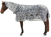 Vliegendeken Zebra incl. nekdeel 195cm