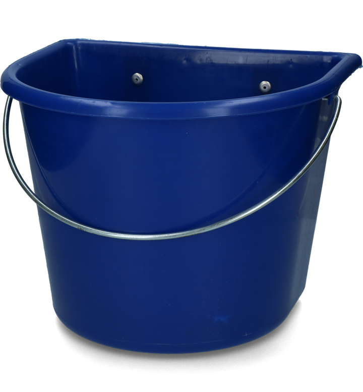 
  vPlast Voerbak met haken & hengsel 15 l Donkerblauw - artikelnummer VOERA023
