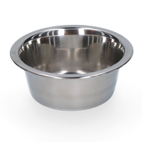 Voer- & Drinkbak RVS Ø 13 cm