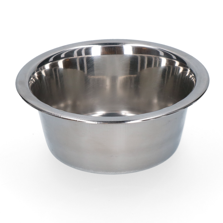
  Voer- & Drinkbak RVS Ø 13 cm - artikelnummer VOERB80350
