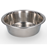 Voer- & Drinkbak RVS Ø 28 cm