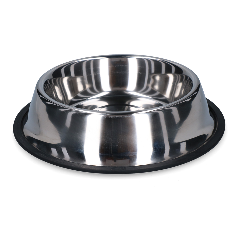 Antislip Voer- & Drinkbak RVS 700 ml Ø 21 cm