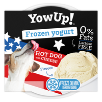 YowUp! Frozen Yoghurt Hot dog met Kaas