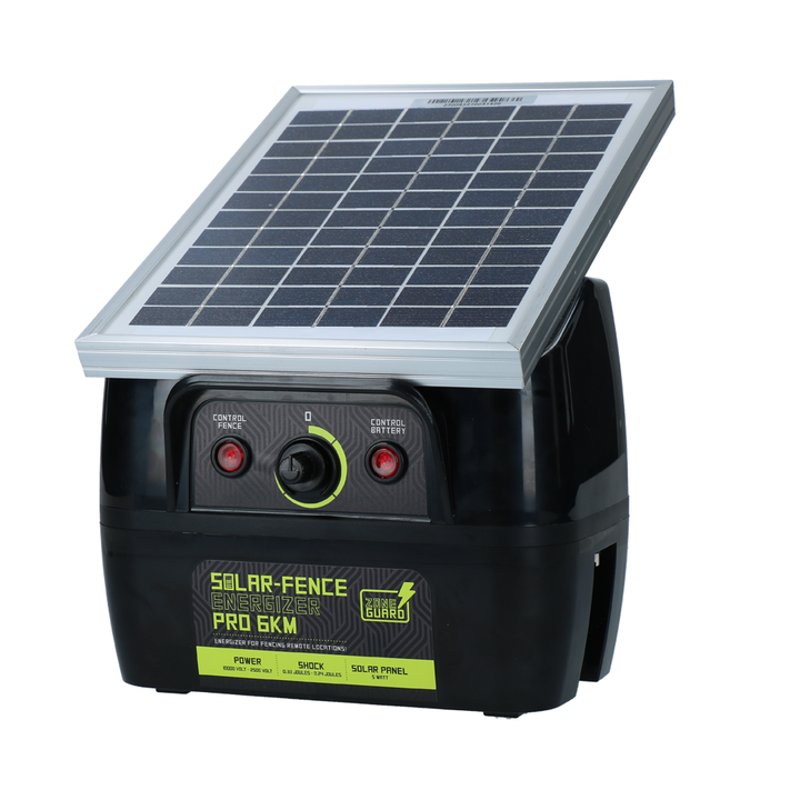 
  Zoneguard Solar-Fence Energizer Pro 6 km - artikelnummer ZONE00090
