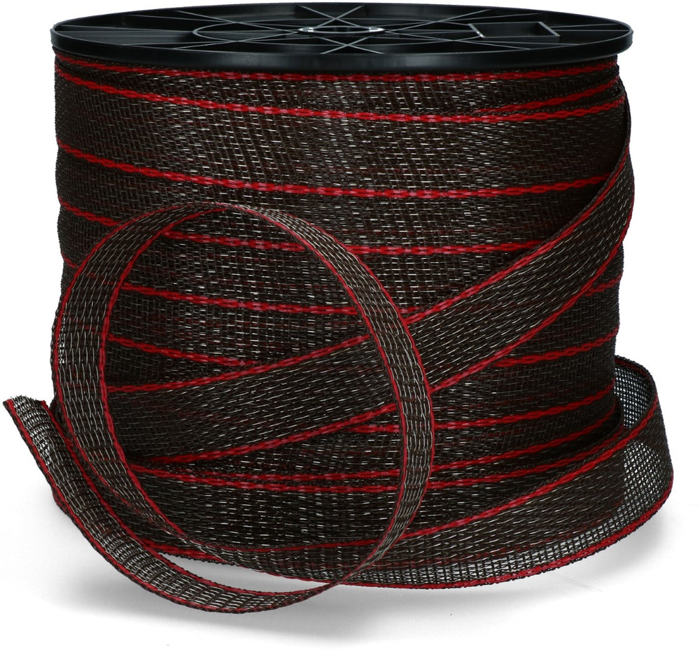 ZoneGuard 40 mm Plus afrasteringslint bruin 200 m