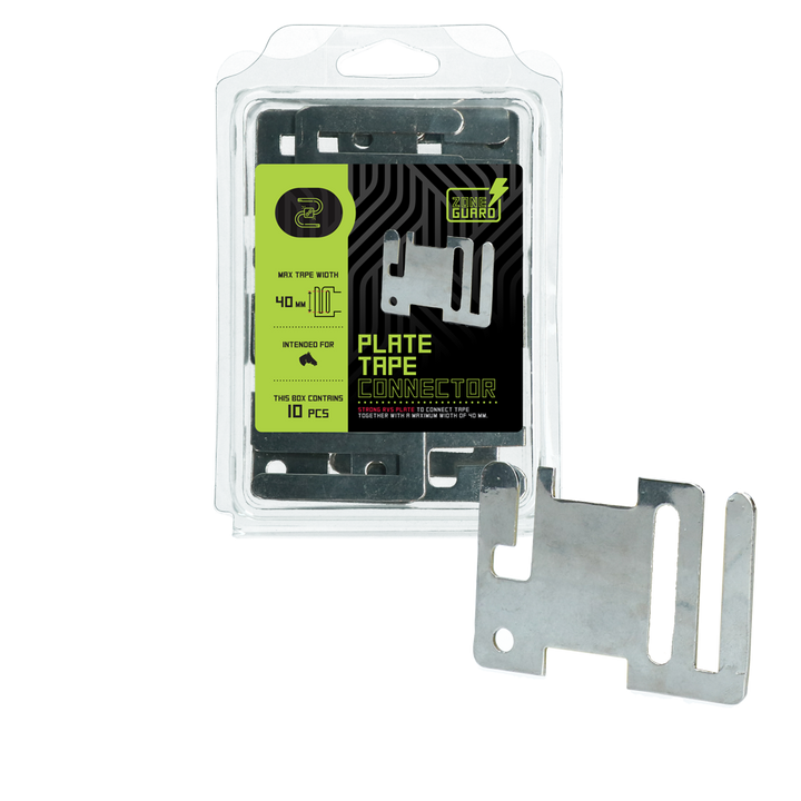 
  ZoneGuard Lint afrastering begin eindplaatje rvs - artikelnummer ZONE0252
