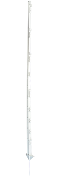 ZoneGuard Kunststof Instappaal 150 cm wit