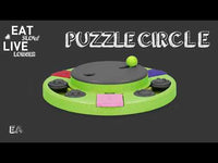 Eat Slow Live Longer Puzzle Circle